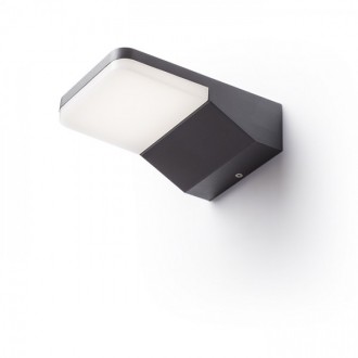 VIRGO nástěnná antracitová 230V LED 9W IP65 3000K