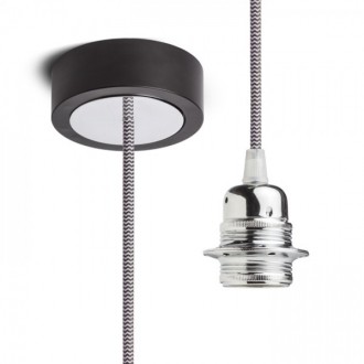 HEX závěsná sada ČZ+Č/BK+CHO+CHK1   230V LED E27 15W