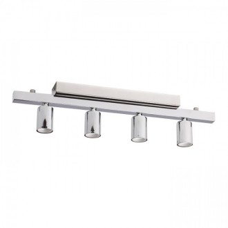 RALLONG IV stropní základna  chrom 230V LED E27 4x15W