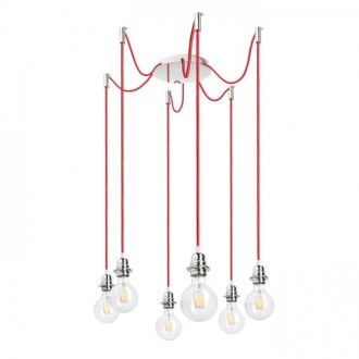 KOMBIX 6 závěsná sada CHZ+ČEK+CHO   230V LED E27 6x15W