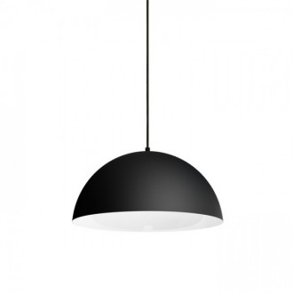 MONROE 40 závěsná matná černá/bílá  230V LED E27 30W