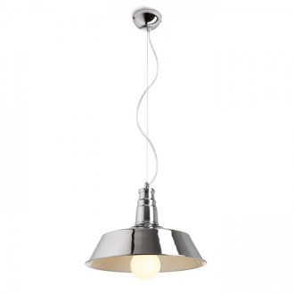 GOLDIE 36 závěsná  chrom 230V LED E27 30W