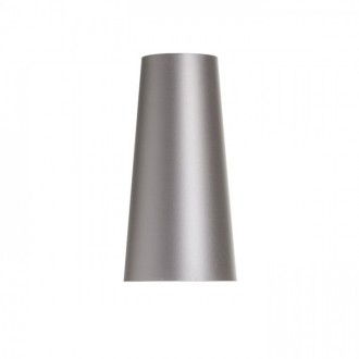 CONNY 15/30 stolní stínidlo Monaco holubí šeď/stříbrné PVC max. 23W