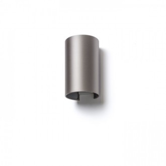 RON W 15/25 nástěnná  Monaco holubí šeď/stříbrné PVC 230V LED E27 15W
