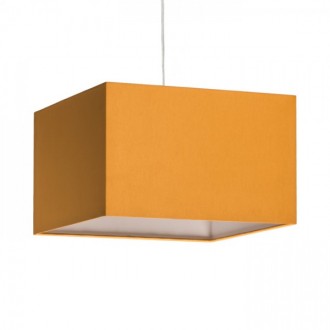 TEMPO 30/19 stínidlo Chintz oranžová/bílé PVC max. 23W