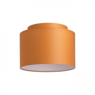 DOUBLE 40/30 stínidlo Chintz oranžová/bílé PVC max. 23W