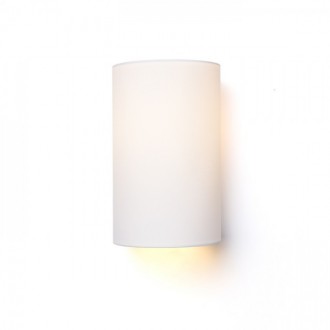 RON W 15/25 nástěnná  Polycotton bílá/bílé PVC 230V LED E27 15W