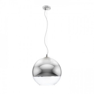 BEAU MONDE 35 závěsná  chromované sklo/čiré sklo 230V LED E27 15W