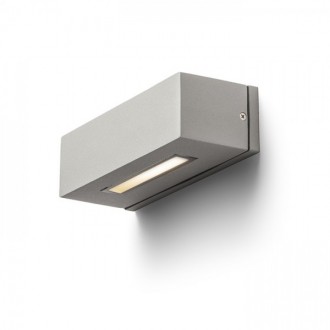 WOOP nástěnná stříbrnošedá  230V R7s 78mm 12W IP54