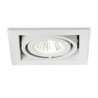 LEDA zápustná bílá 230V/350mA LED 5.4W 25° 3000K