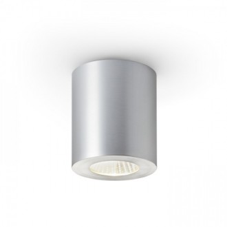 MAYO R stropní pevná česaný hliník 230V/700mA LED 9W 36° 2700K
