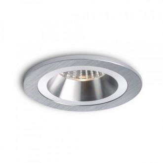 MAYDAY CC zápustná česaný hliník 230V/700mA LED 9W 2700K