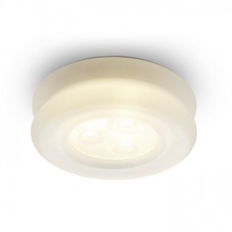 OSONA S kruhová zápustná satinovaný akryl 230V/350mA LED 3x1W 3000K