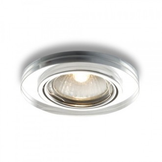 MIRROLA R zápustná náklopná mirror/čiré sklo 230V GU10 50W
