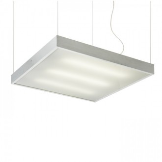 STRUCTURAL 55x55 závěsná česaný hliník 230V 2G11 3x36W