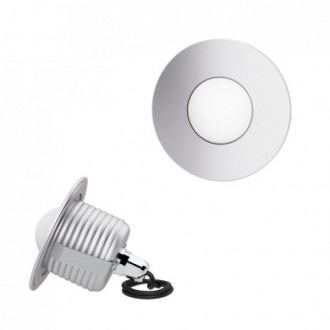 TRILL DC LENS zápustná s čočkou ocel 24= LED 3W IP65 3000K