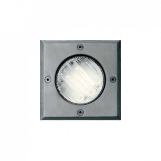 OBLO MICRO SQ zápustná česaná ocel 230V GX53 7W IP67