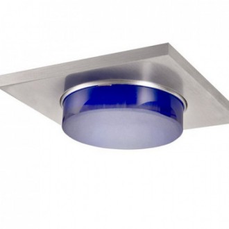 OREA SQ zápustná modrá česaný hliník 12V GU5,3 50W IP54