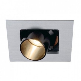NICETUBE I zápustná česaný hliník 12V GU5,3 50W 60°