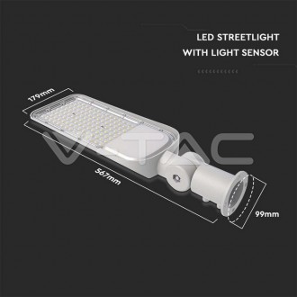 V-TAC LED pouliční světlo 100W SAMSUNG Chip-Sensor-6400K VT-139ST