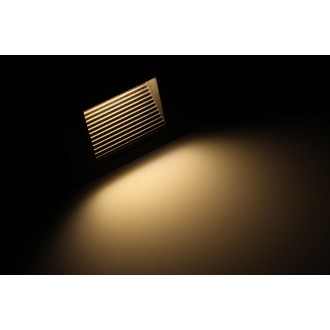 T-led LED vestavné svítidlo PIR-LOPEN-B-IP65 černé Varianta: Denní bílá