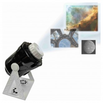 Francouzsko-anglický mluvící projektor planetária 360°