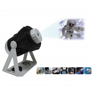 Francouzsko-anglický mluvící projektor planetária 360°