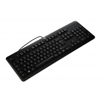HP KU-1156 USB Drátová klávesnice, German - černá