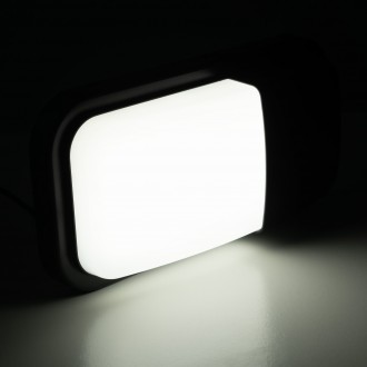 T-led LED fasádní svítidlo MURUS-B černé Varianta: Teplá bílá