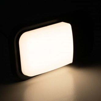 T-led LED fasádní svítidlo MURUS-B černé Varianta: Studená bílá