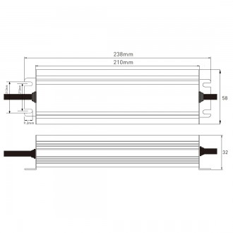 T-led LED zdroj 12V 200W SLIM-12V-200W Varianta: LED zdroj 12V 200W SLIM-12V-200W