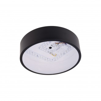 T-led SMART Tuya LED svítidlo RENDO 36W CCT kulaté černé Varianta: SMART Tuya LED svítidlo RENDO 36W CCT kulaté černé
