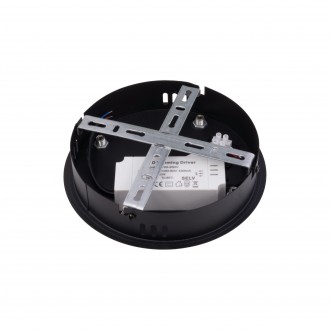 T-led LED svítidlo ZULU 32W CCT kulaté černé závěsné Varianta: LED svítidlo ZULU 32W CCT kulaté černé závěsné