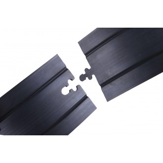 Obrubník zahradní skrytý 12 m - 12 cm černý