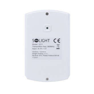 Solight GSM alarm, pohybový senzor, dálk. ovl., bílý