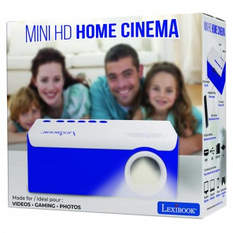 Mini domácí kino - projektor pro sledování filmů, obrázků a her