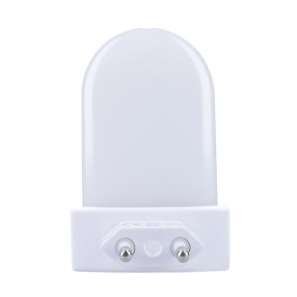 Solight noční LED RGB světélko se světelným sensorem, volitelná barva světla, 230V