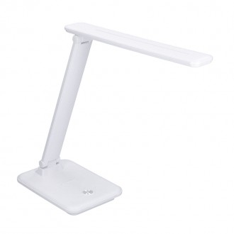 Solight LED stolní lampička 10W, 490lm, změna CCT, stmívání, bílá