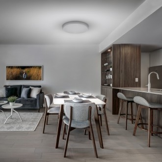 Solight LED osvětlení LECCE s dálkový ovladačem, 36W, 2160lm, 30cm, změna chromatičnosti, stmívatelné, bílá
