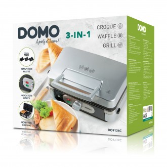 Kontaktní elektrický gril Panini - DOMO DO9135G