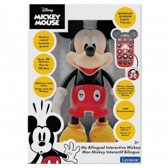 Anglicko-francouzský interaktivní robot Mickey