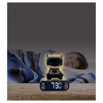 Dětský budík Batman s nočním osvětlením