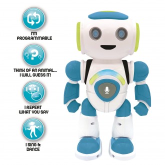 Mluvící robot Powerman Junior se světelnými efekty, dálkové ovládání