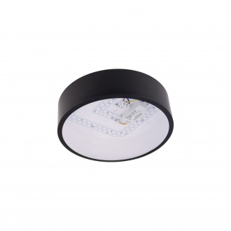 T-led LED svítidlo RENDO 24W CCT kulaté černé stropní Varianta: LED svítidlo RENDO 24W CCT kulaté černé stropní