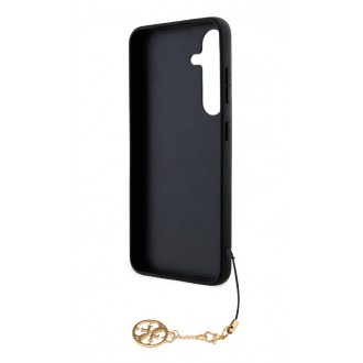 Guess 4G Charms Zadní Kryt pro Samsung Galaxy S24+ Grey