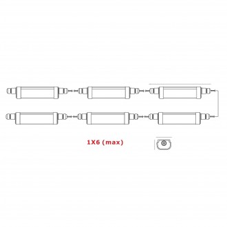 T-led - Prachotěsné svítidlo TRIPROOF TR150 60W Varianta: Studená bílá