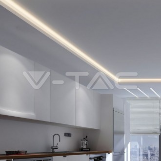 V-TAC LED pásek 4,2W-12V-IP21-SMD 3528-VT-3528 Barevná teplota (К): Teplá bílá 3000K VT-3528