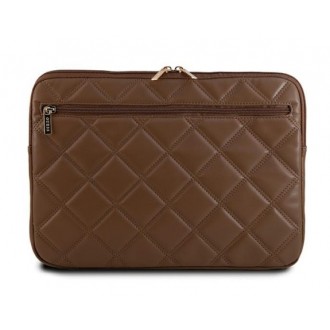 Guess Quilted 4G Computer Sleeve 14" Brown