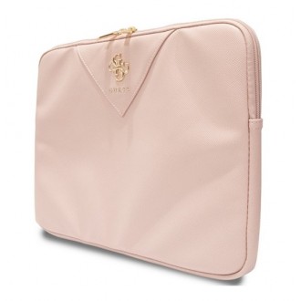 Guess Triangle 4G Computer Sleeve 14" Pink