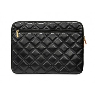Guess Quilted 4G Computer Sleeve 16" Black